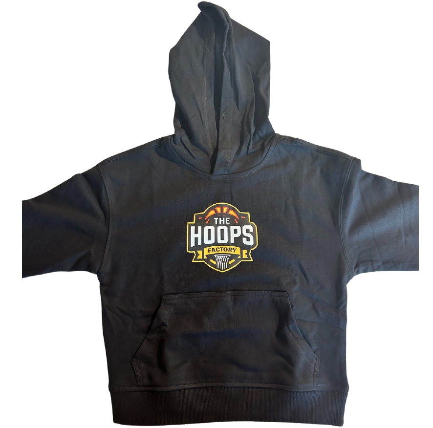 The Hoops Factory Hoodie Black