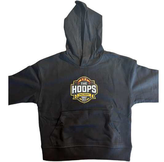 The Hoops Factory Hoodie Black
